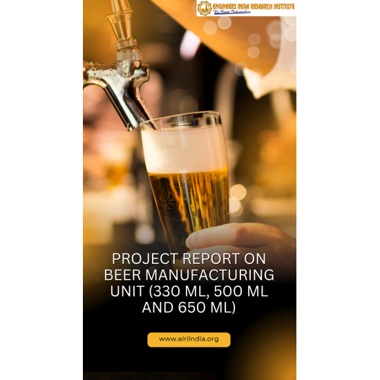 Beer Manufacturing Plant (6000 Cases per Day of 500 ml. Can, 330 ml. Bottle and 650 ml. Bottle) Beer Manufacturing Plant (6000 Cases per Day of 500 ml. Can, 330 ml. Bottle and 650 ml. Bottle)