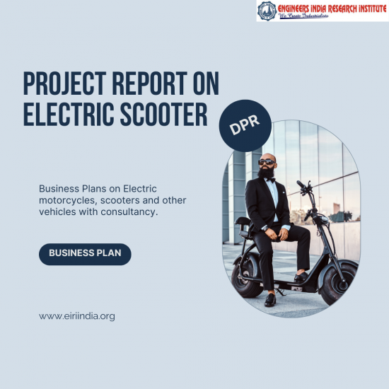 Detailed Project Report on electric scooter (50 Numbers Per Day)