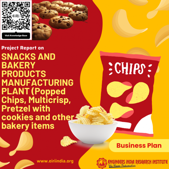 SNACKS AND BAKERY PRODUCTS MANUFACTURING PLANT (Popped Chips, Multicrisp, Pretzel with cookies and other bakery items) (Cap: 27 Tons Per Day)