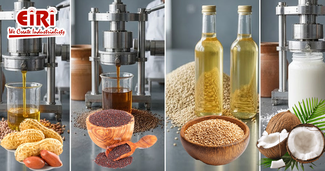 Cold Pressed Oil Manufacturing Business - Groundnut, Mustard, Sesame, Coconut Oil