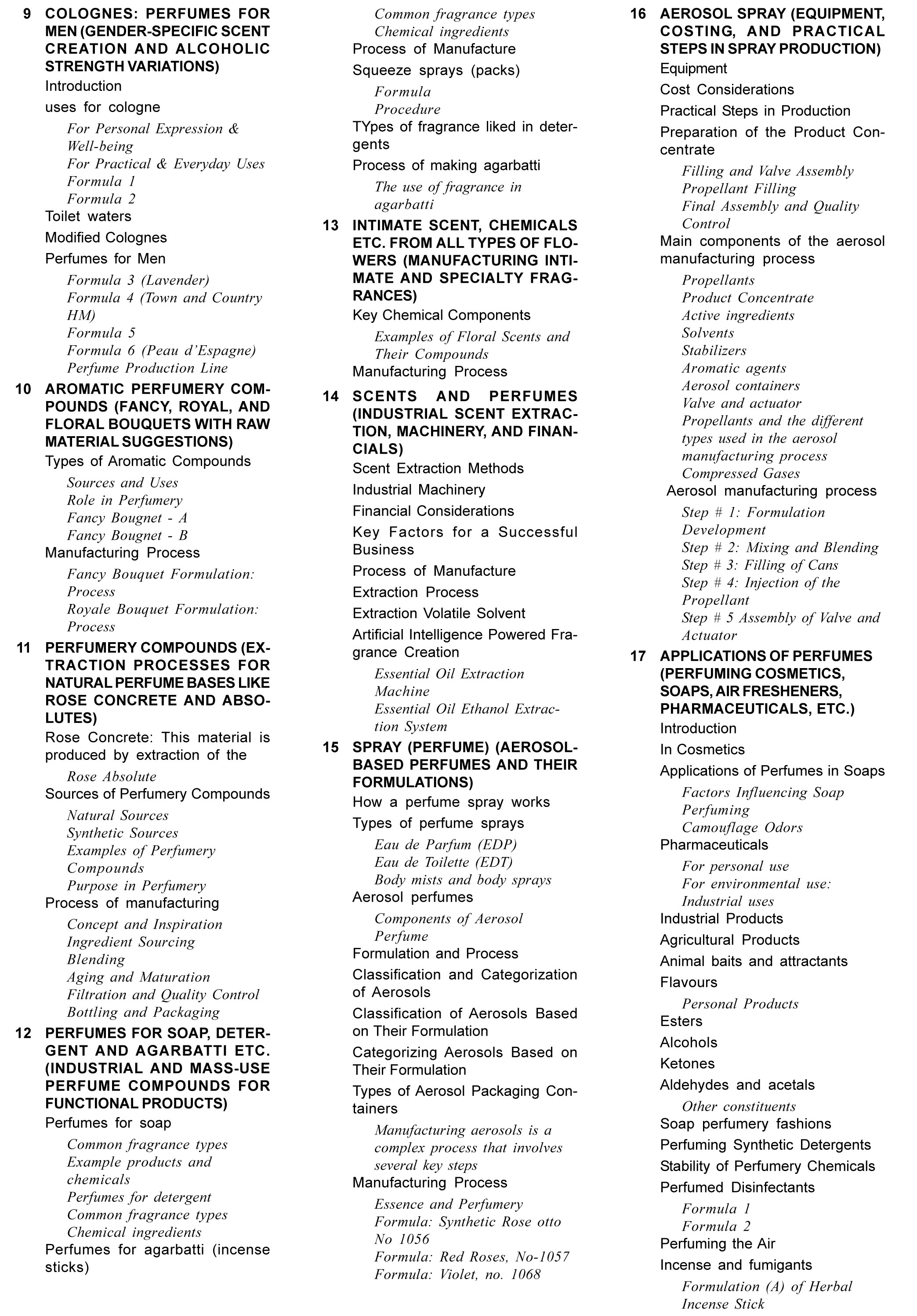 Handbook of Perfumes with Formulations (The Complete Guide to Perfumery &amp; Fragrance Manufacturing - Raw Materials, Techniques, Applications &amp; Startup Insights) thumbnail 5