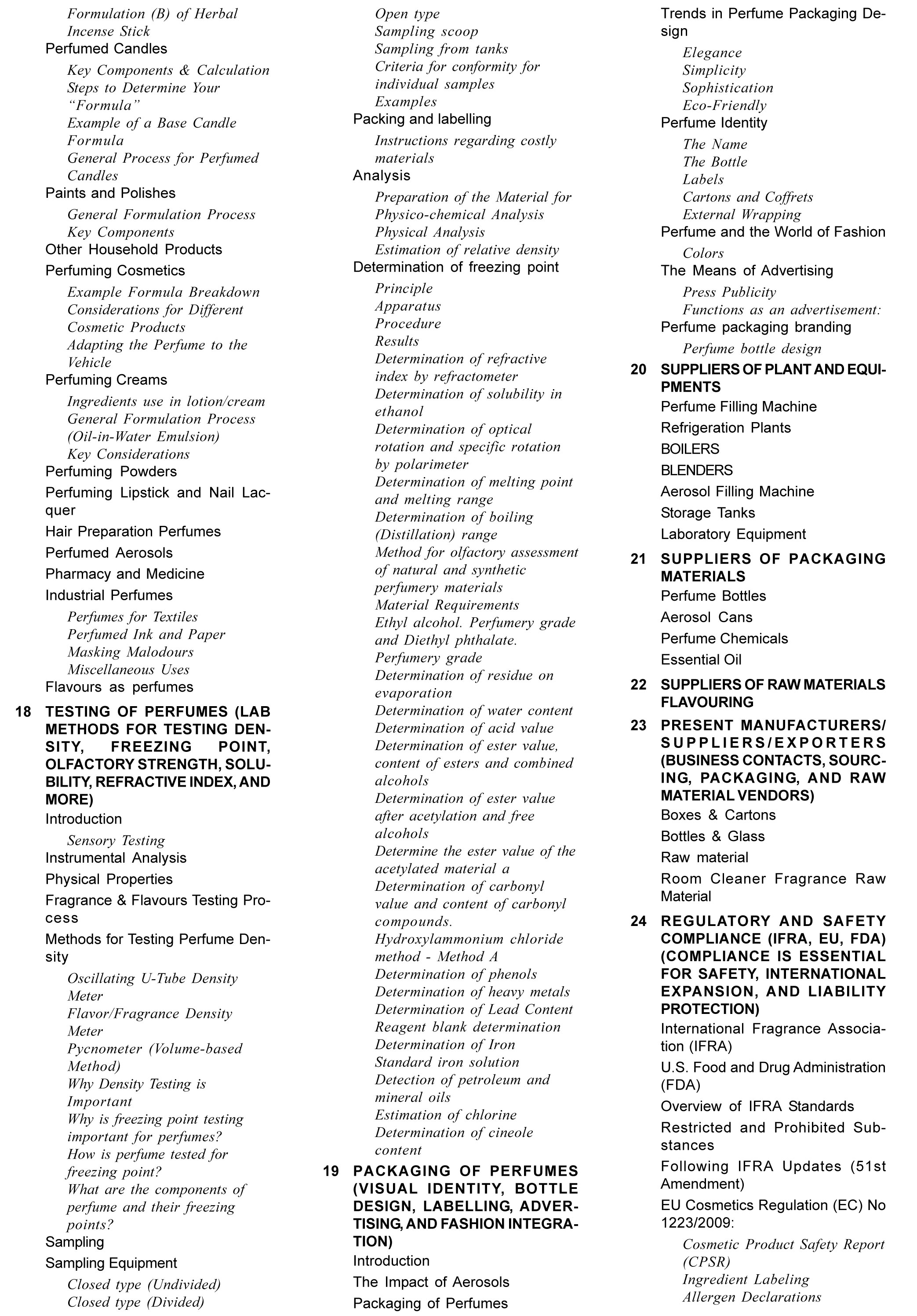 Handbook of Perfumes with Formulations (The Complete Guide to Perfumery &amp; Fragrance Manufacturing - Raw Materials, Techniques, Applications &amp; Startup Insights) thumbnail 6