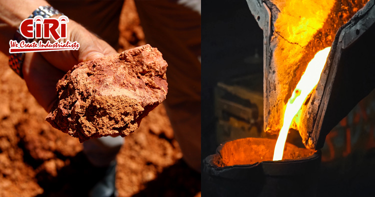Application of Fe2O3 and TiO2 and recovery from Bauxite Processing Waste: An Overview